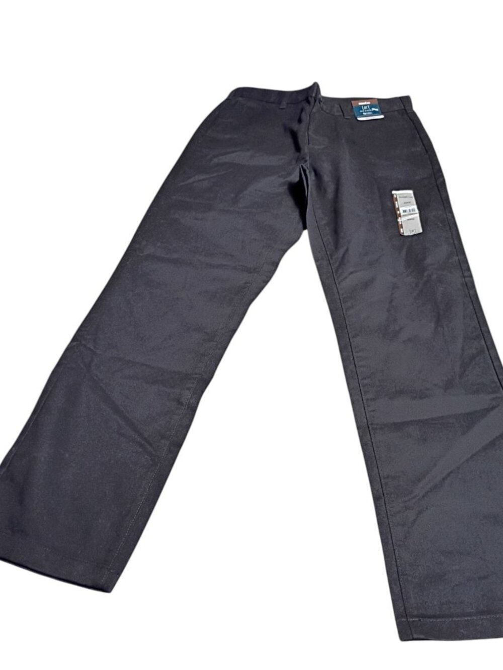 George Men's Classic Black Khaki Pants Size: Men's 30x32